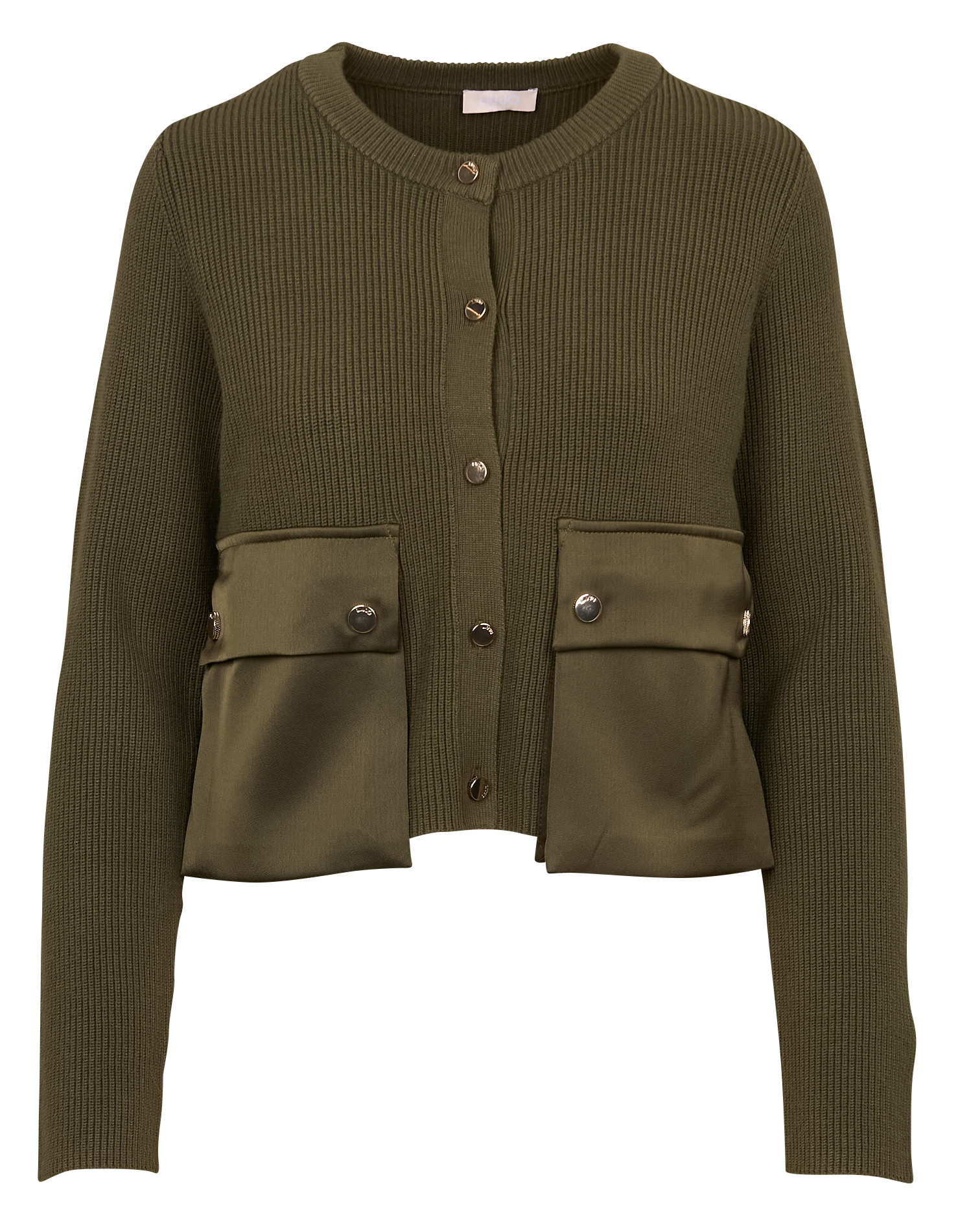 Veste col rond | Vert