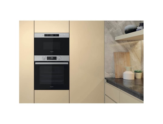 WHIRLPOOL - Micro ondes Encastrable MBNA900X, 22 litres, Electronique, Jet Start