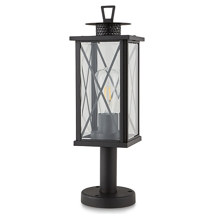 Borne Blooma Belleterre carré noir H.47 cm