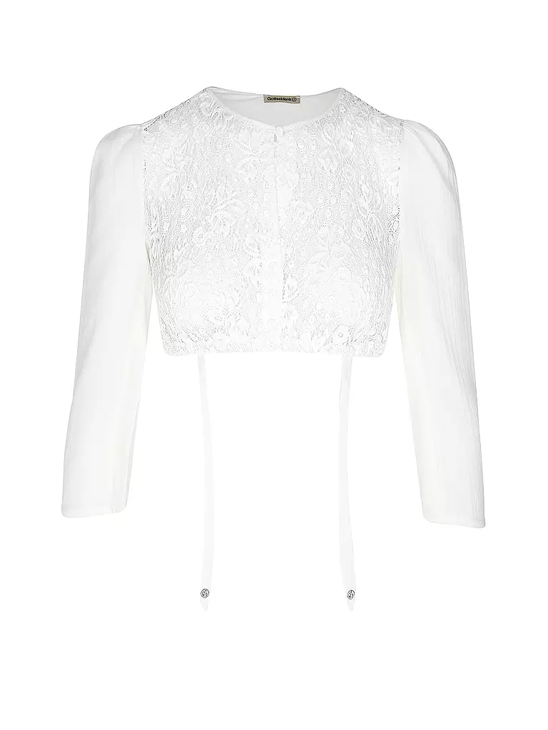 GOTTSEIDANK Dirndlbluse ANASTASIA creme