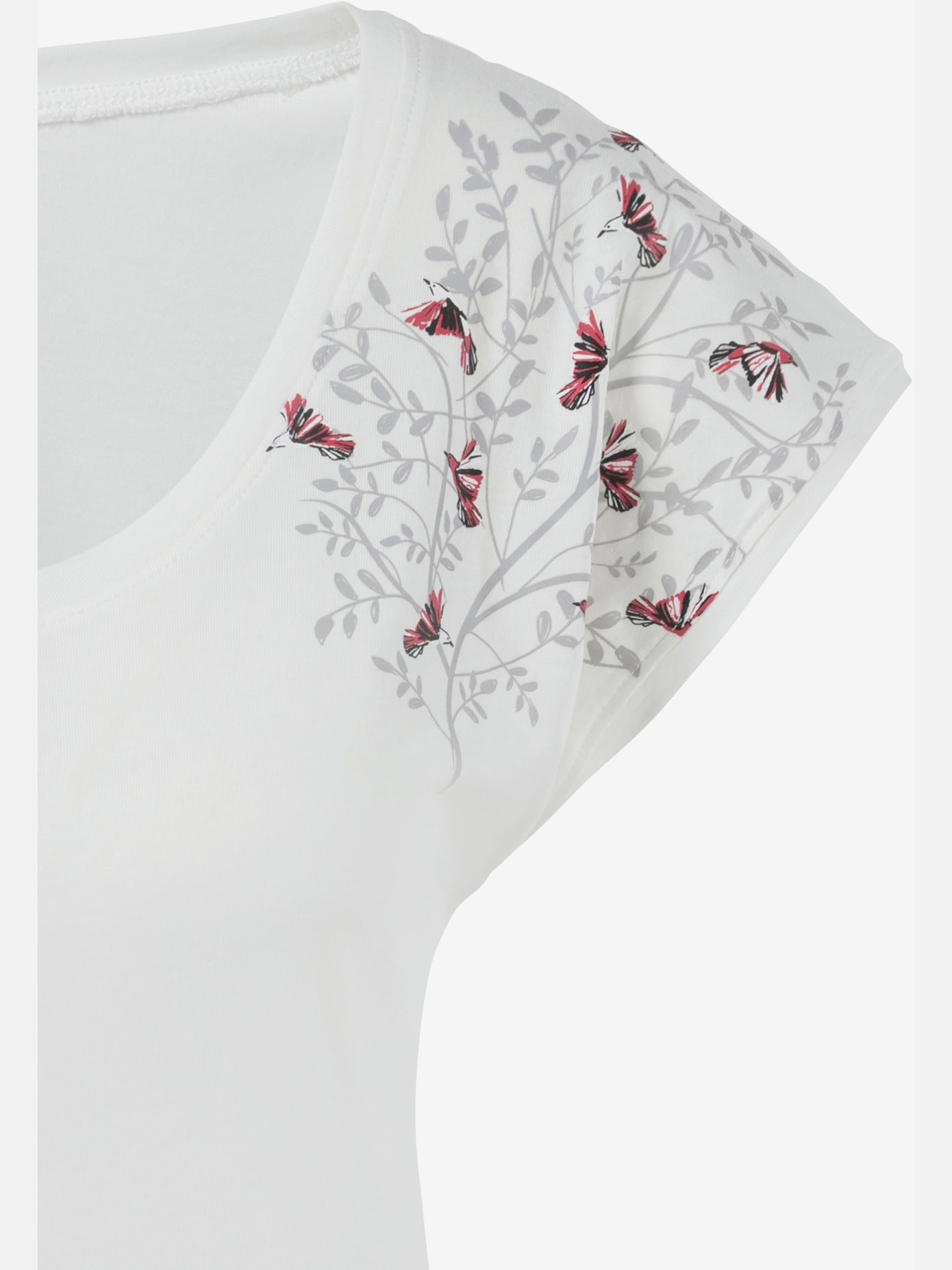 T-shirt beachtime avec imprimé fantaisie sur les épaules