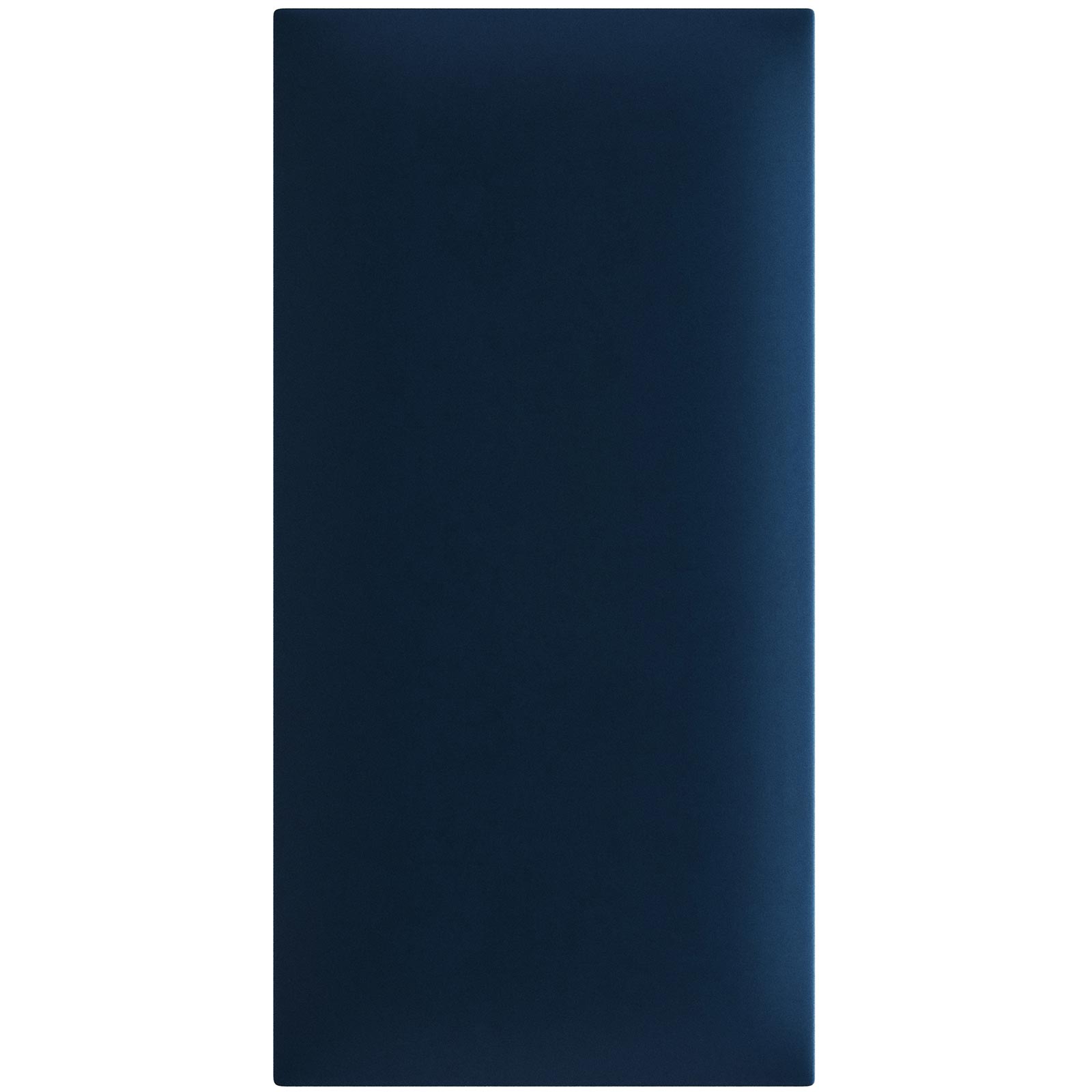 Wandpolster - navy blue - Samt - 30x60 cm