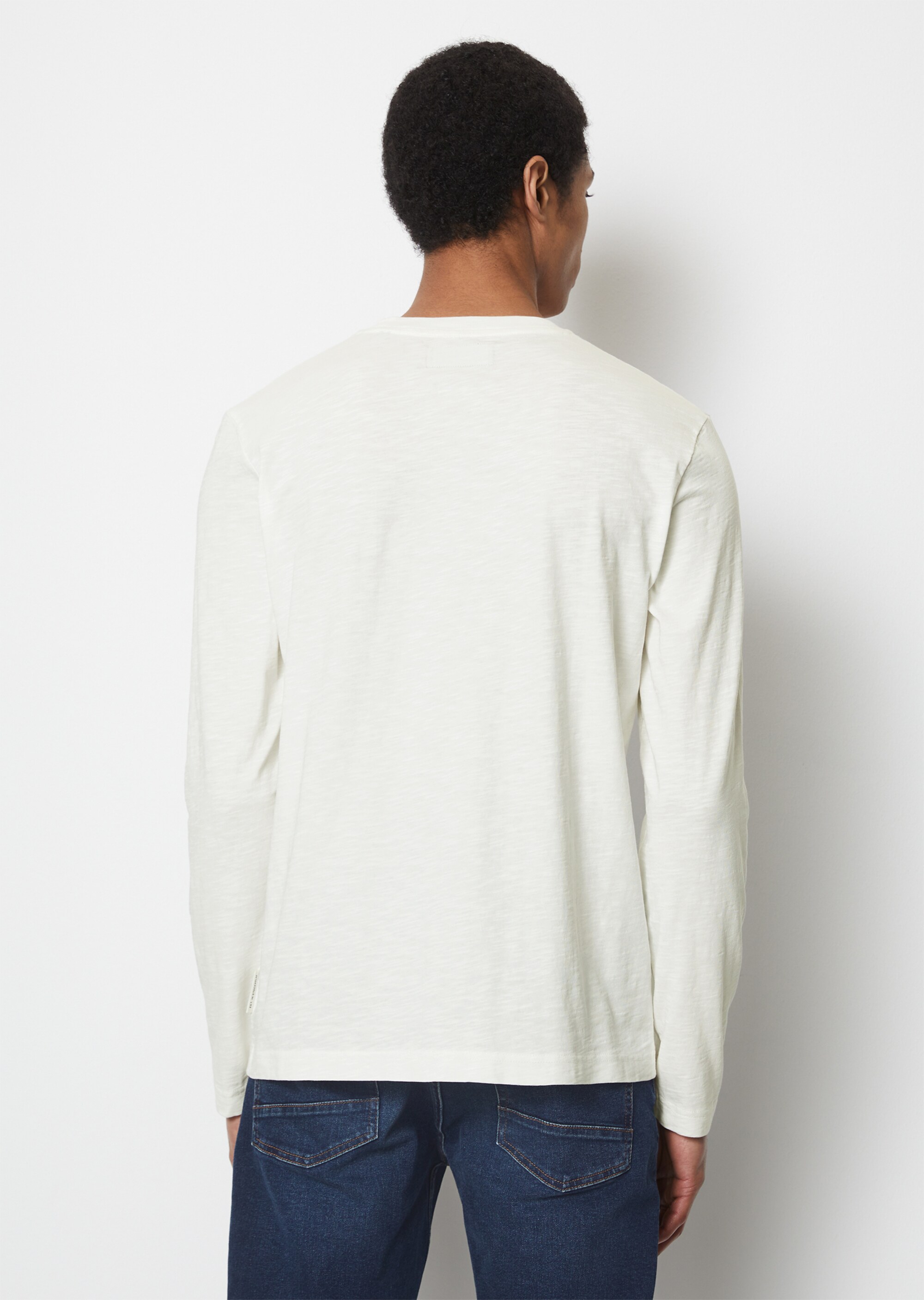 Longsleeve regular in Slub-Jersey-Qualität