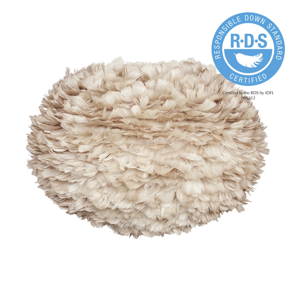 Umage Eos X-large lampenkap light brown - Ã 75 cm