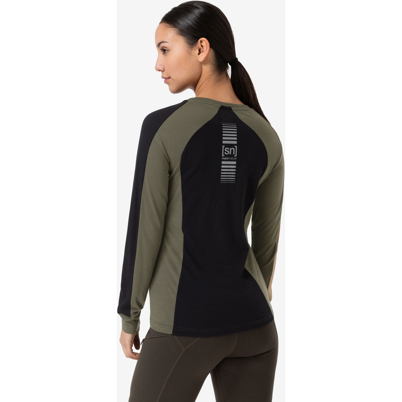 Super.Natural Damen Alarm Running Longsleeve