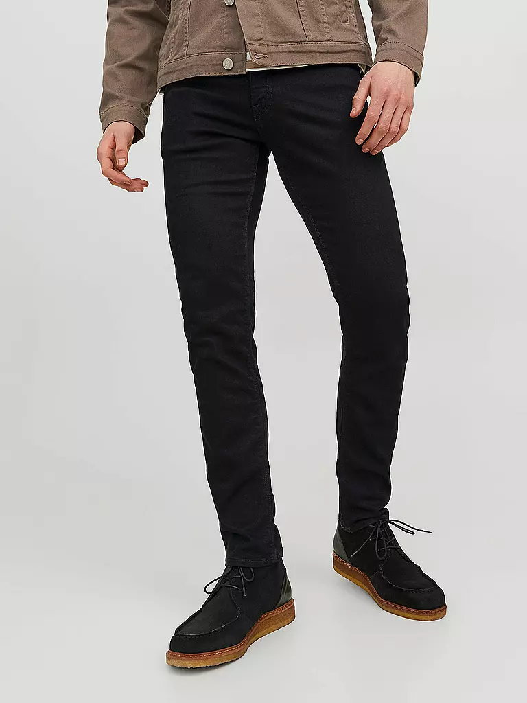 JACK & JONES Jeans Slim Fit GLENN FELIX  schwarz