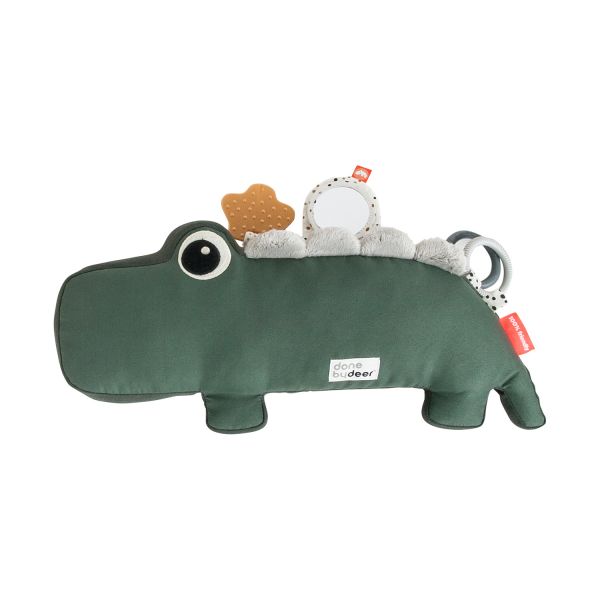 Done By Deer Croco Activiteiten knuffel Powder