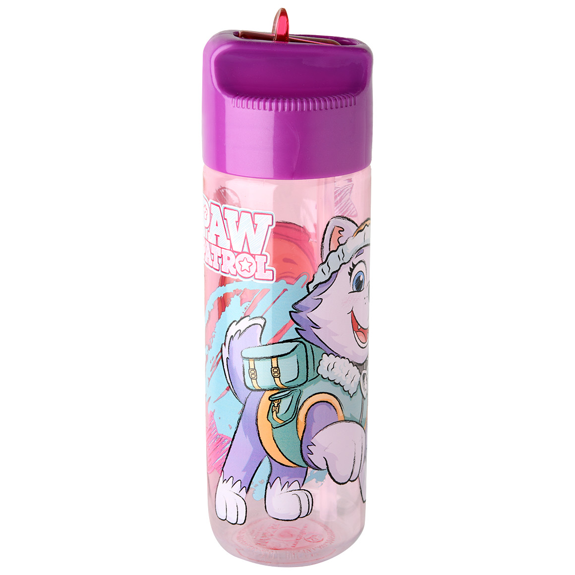 Topolino PAW Patrol Trinkflasche ca. 540 ml lila / rosa