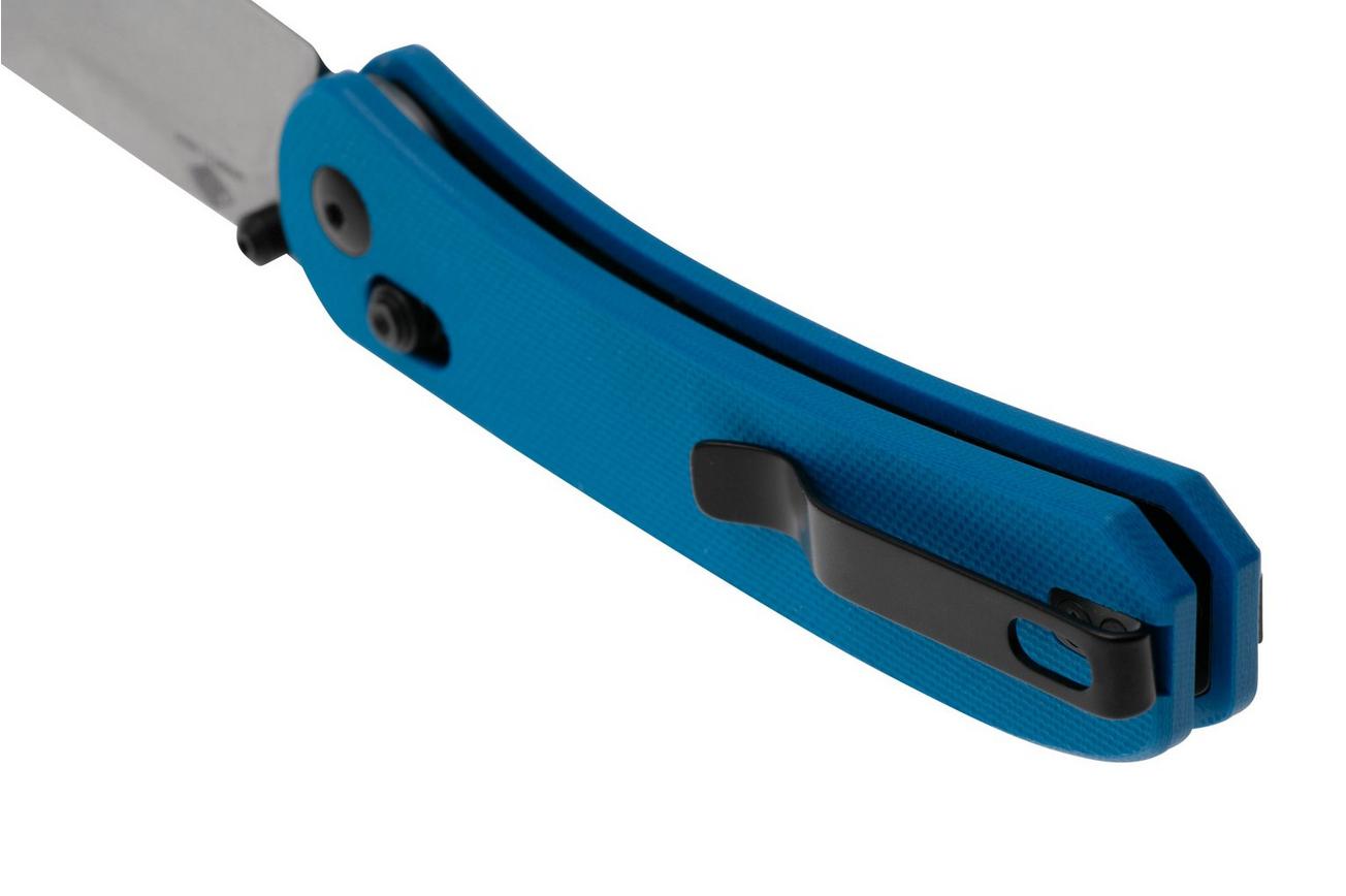KNAFS Lander 2 EDC KNAFS-00131 Fast Swap Scales Blue G10, Clutch Lock, zakmes