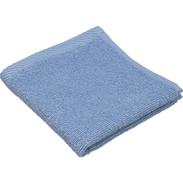 SEIFTUCH 30X30CM blau GOTS
