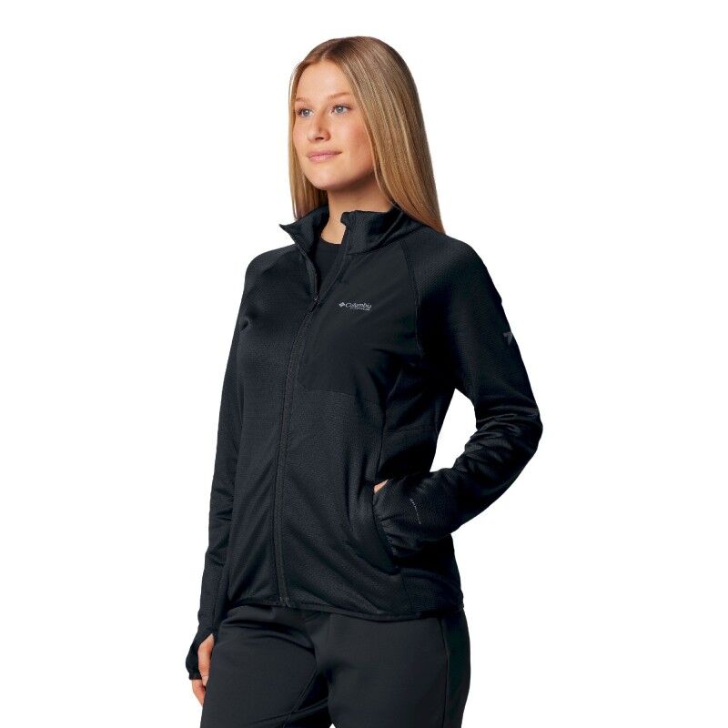 Triple Canyon Grid Fleece Full Zip - Polaire femme