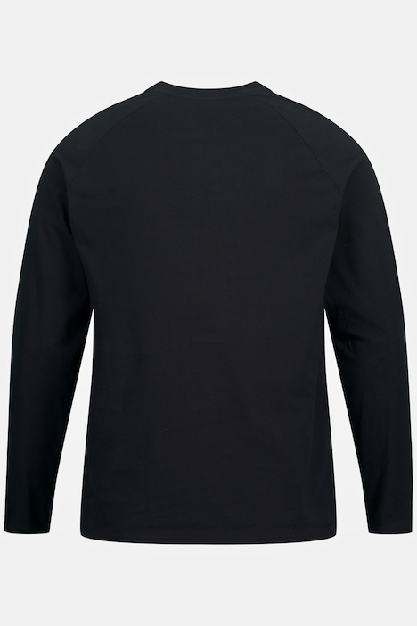 Schlafanzug, Homewear, OEKO-TEX, Zweiteiler, Langarmshirt, lange Hose, bis 8 XL