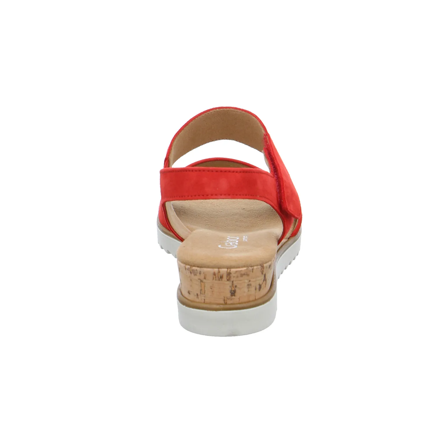 GABOR Sandalette Rot Leder