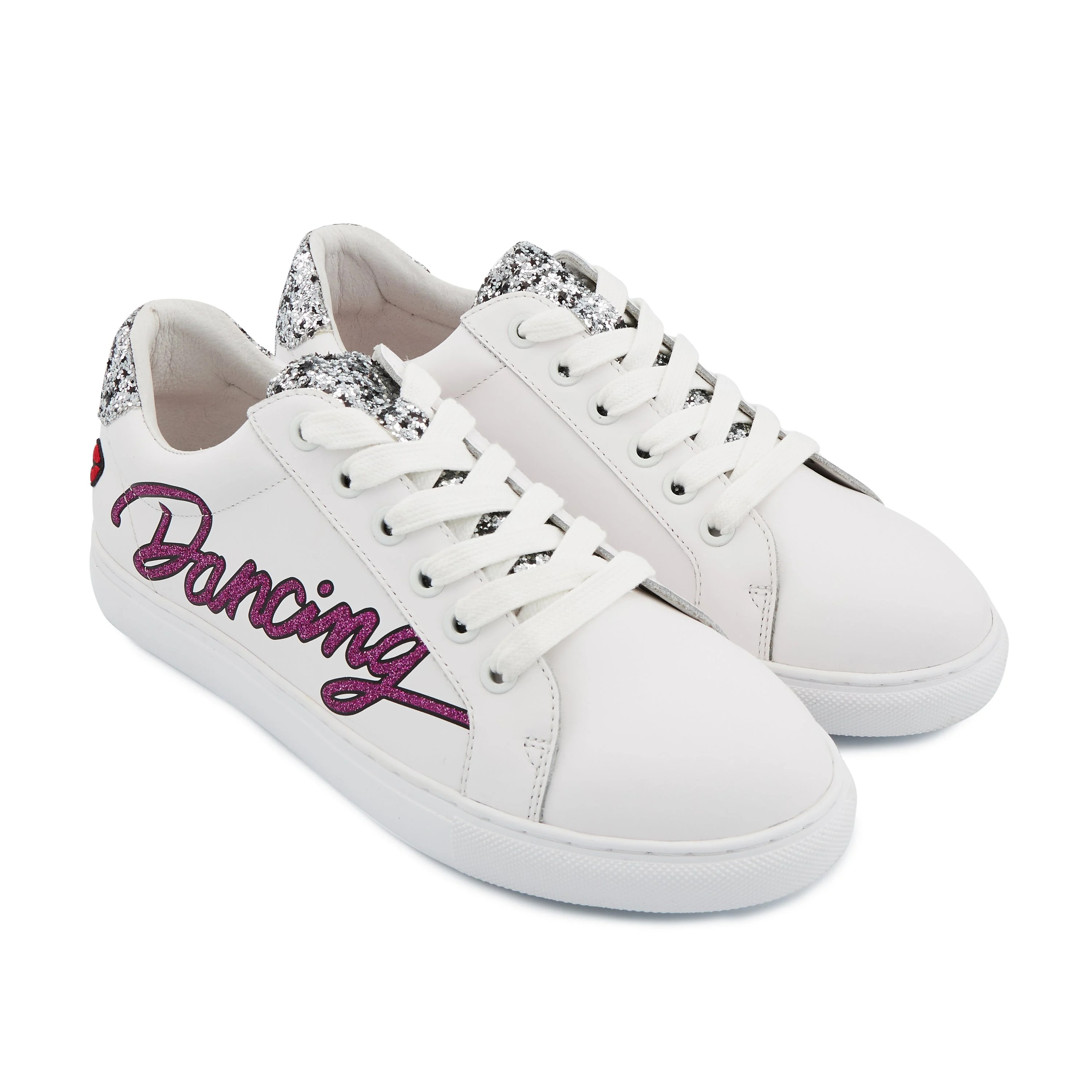 SIMONE DANCING QUEEN - Sneakers en cuir | Blanc