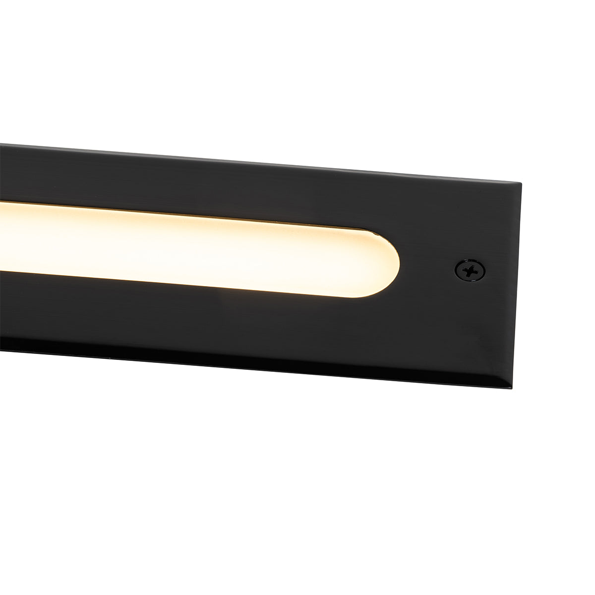 QAZQA Set van 4 moderne grondspots zwart 30 cm incl. LED IP65 - Eline