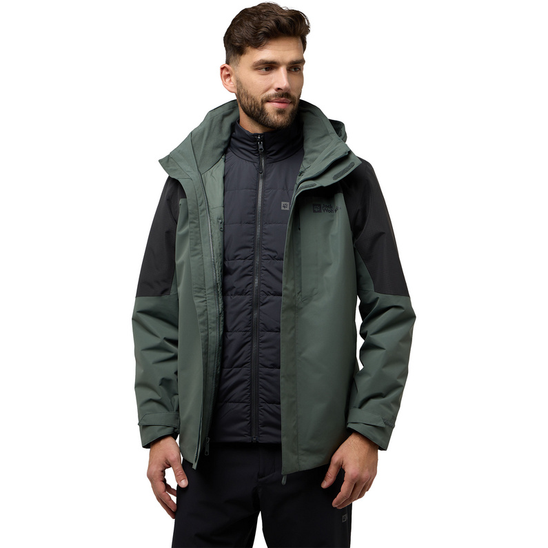 Jack Wolfskin Herren Romberg 3in1 Jacke
