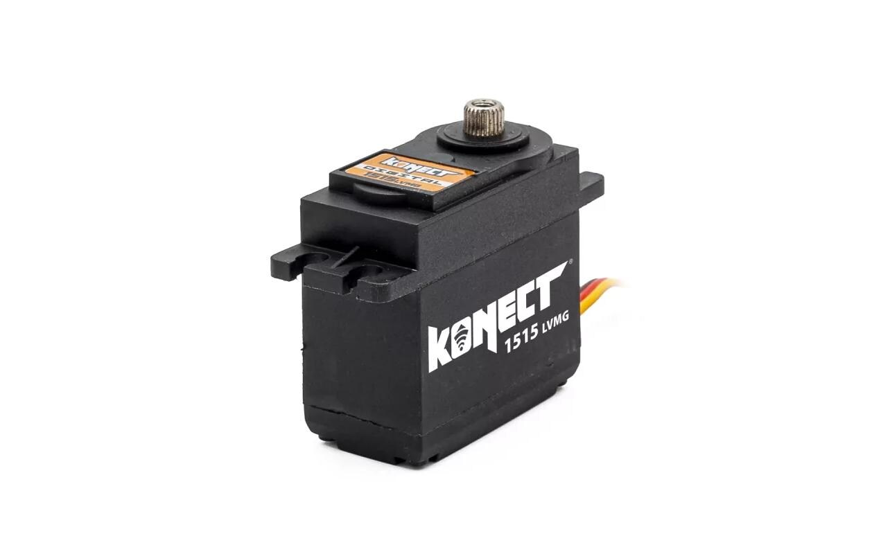 Standard Servo 1515LVMG 15.8 kg, 0.15 s, DigitalDigitales Standard-Servo mit Metallgetriebe