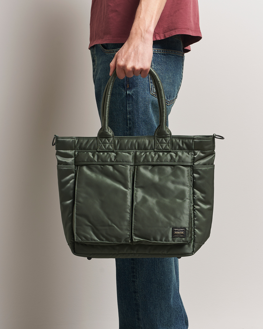Porter-Yoshida & Co. Tanker Tote Bag Sage Green