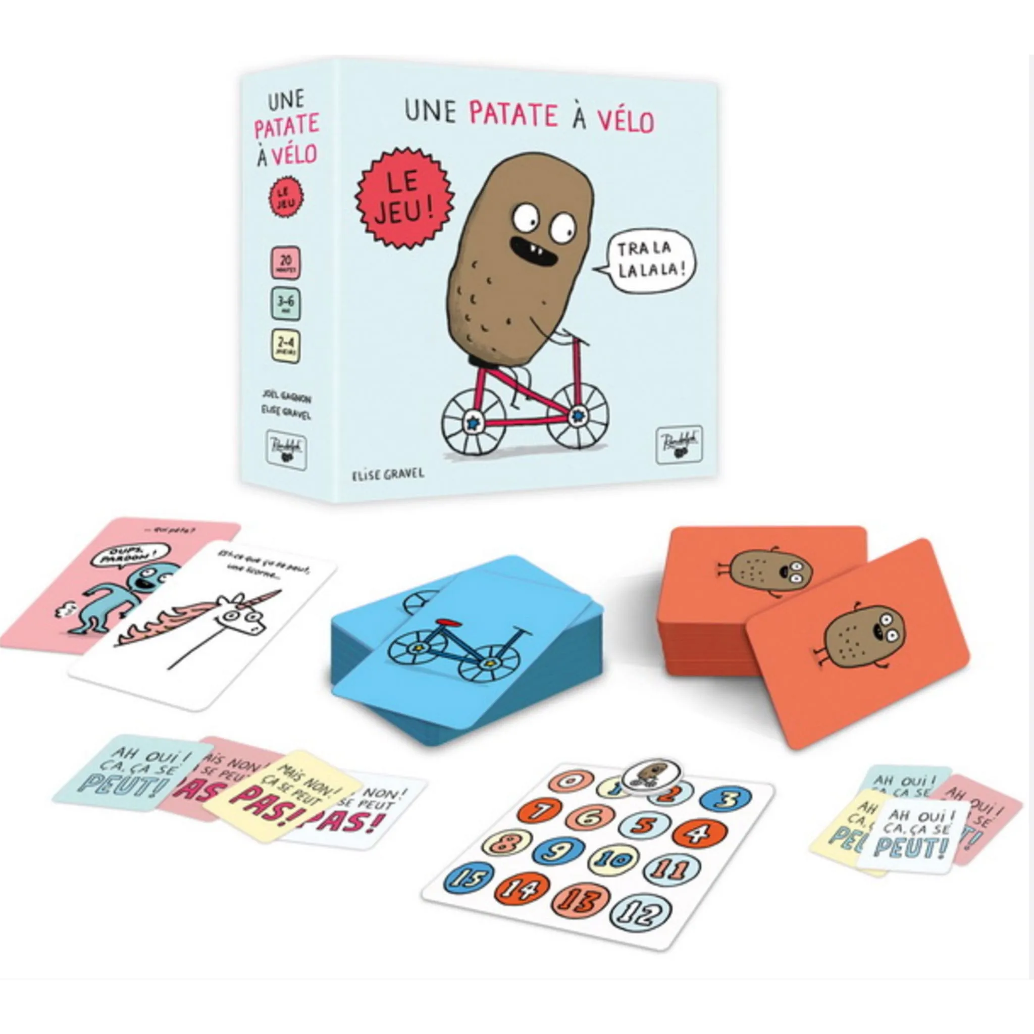 Randolph Jeu de Société Une Patate À Vélo - Le Jeu