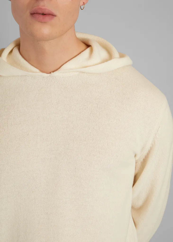 Pull à capuche en laine recyclée L'Exception Paris