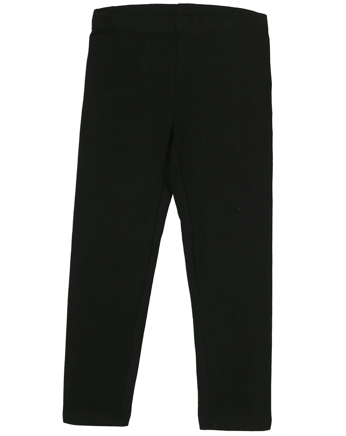 Leggings BASIC 2er-Pack in schwarz/grau melange