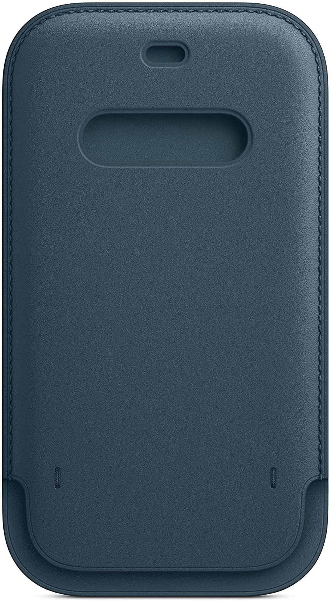 Apple iPhone 12 Pro Max Lederhülle Anhänger MagSafe Tasche Case Cover Blau