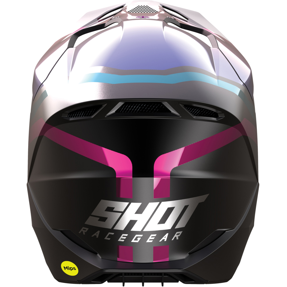 Shot - Casque Race Sky Chrome / Rose / Bleu