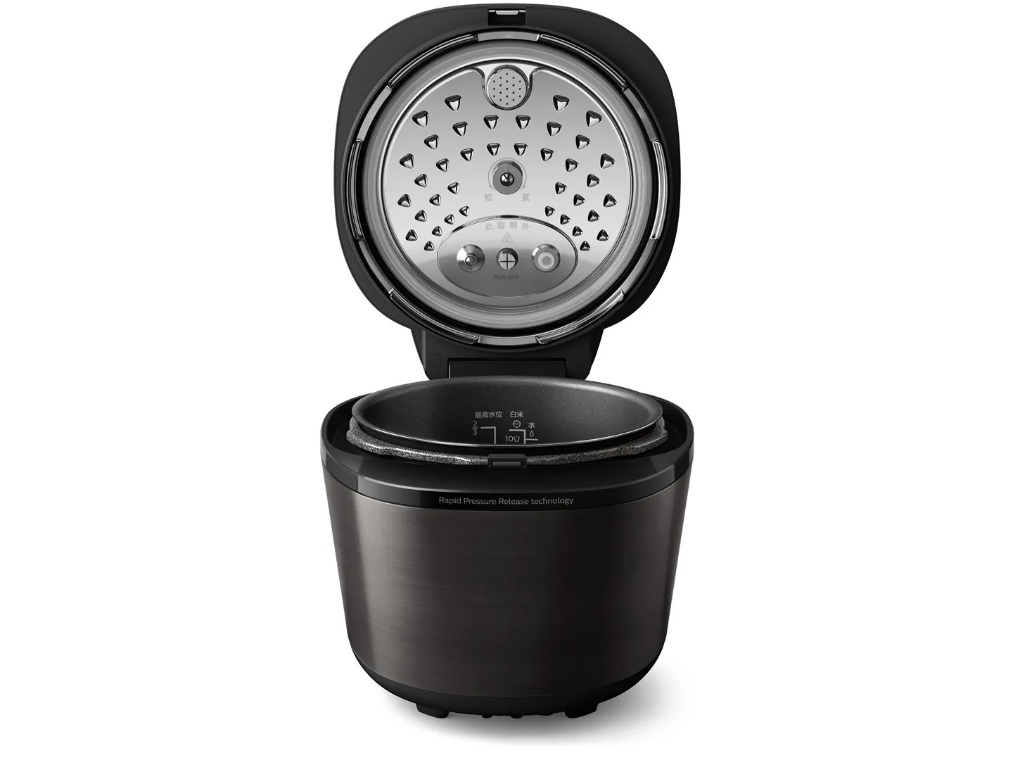 Philips HD2151 All-in-One - Multifunktionelt kogeapparat - 5 liter - 1 kW - sort
