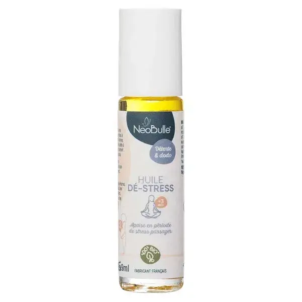 Óleo antiestresse orgânico para dentaduras e sono Néobulle 9ml