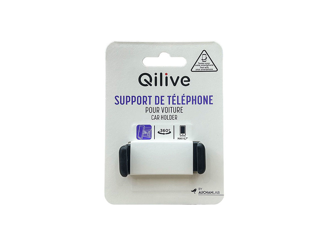 SUPORTE TELEMÓVEL QILIVE PARA GRELHA VENTILAÇÃO