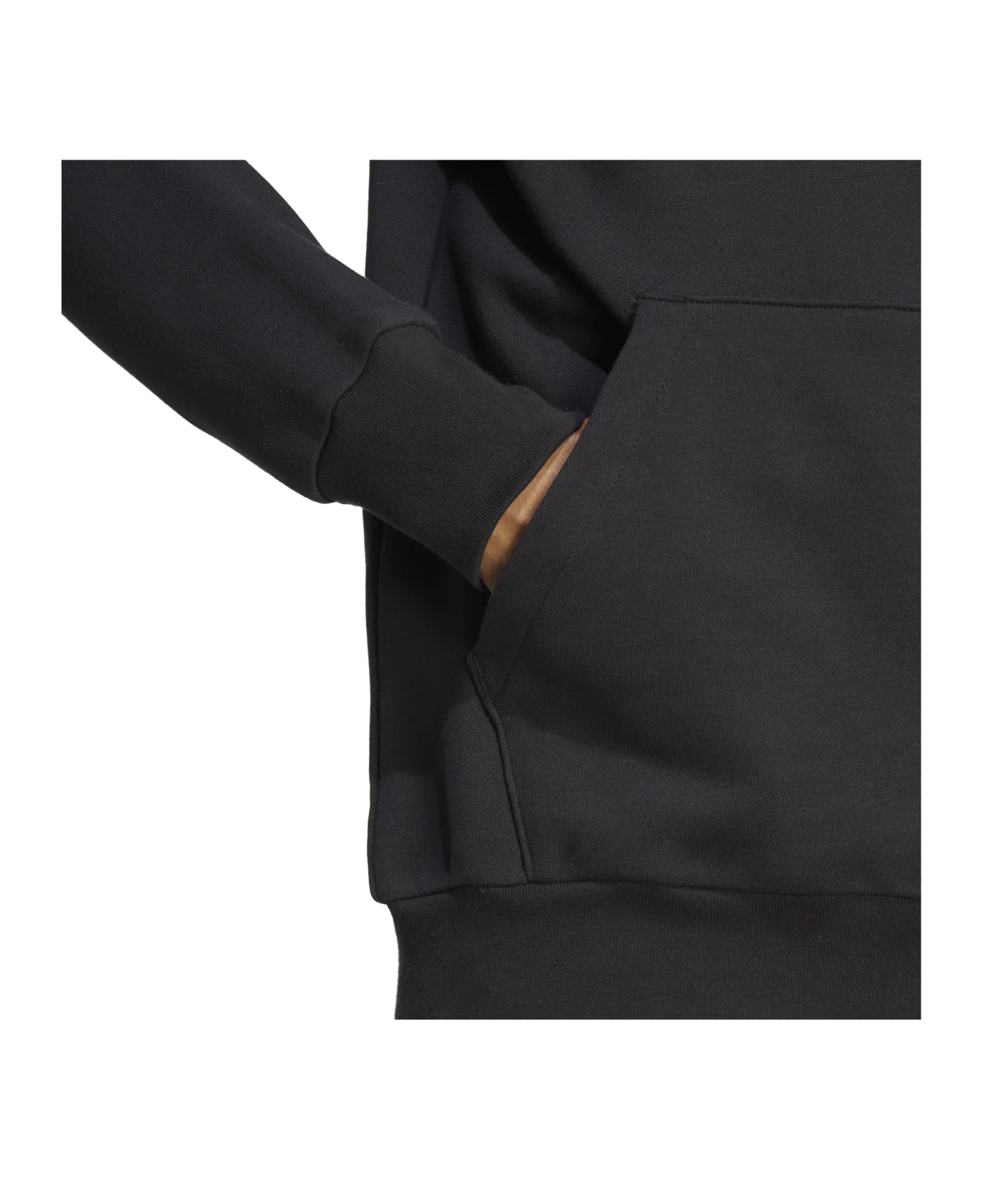 adidas Essentials French Terry Big Logo Hoodie Black