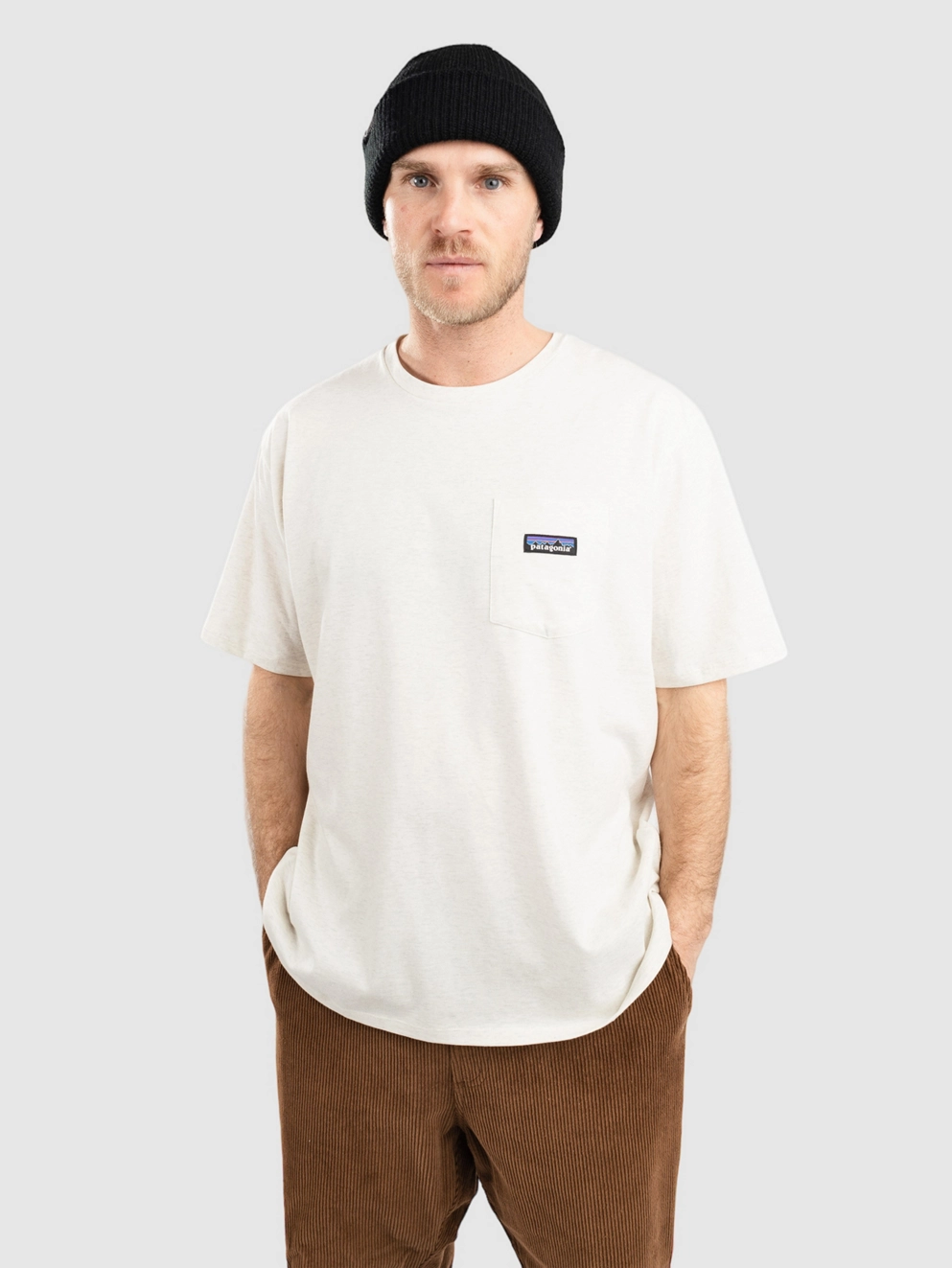 Patagonia Daily Pocket T-Shirt birch white