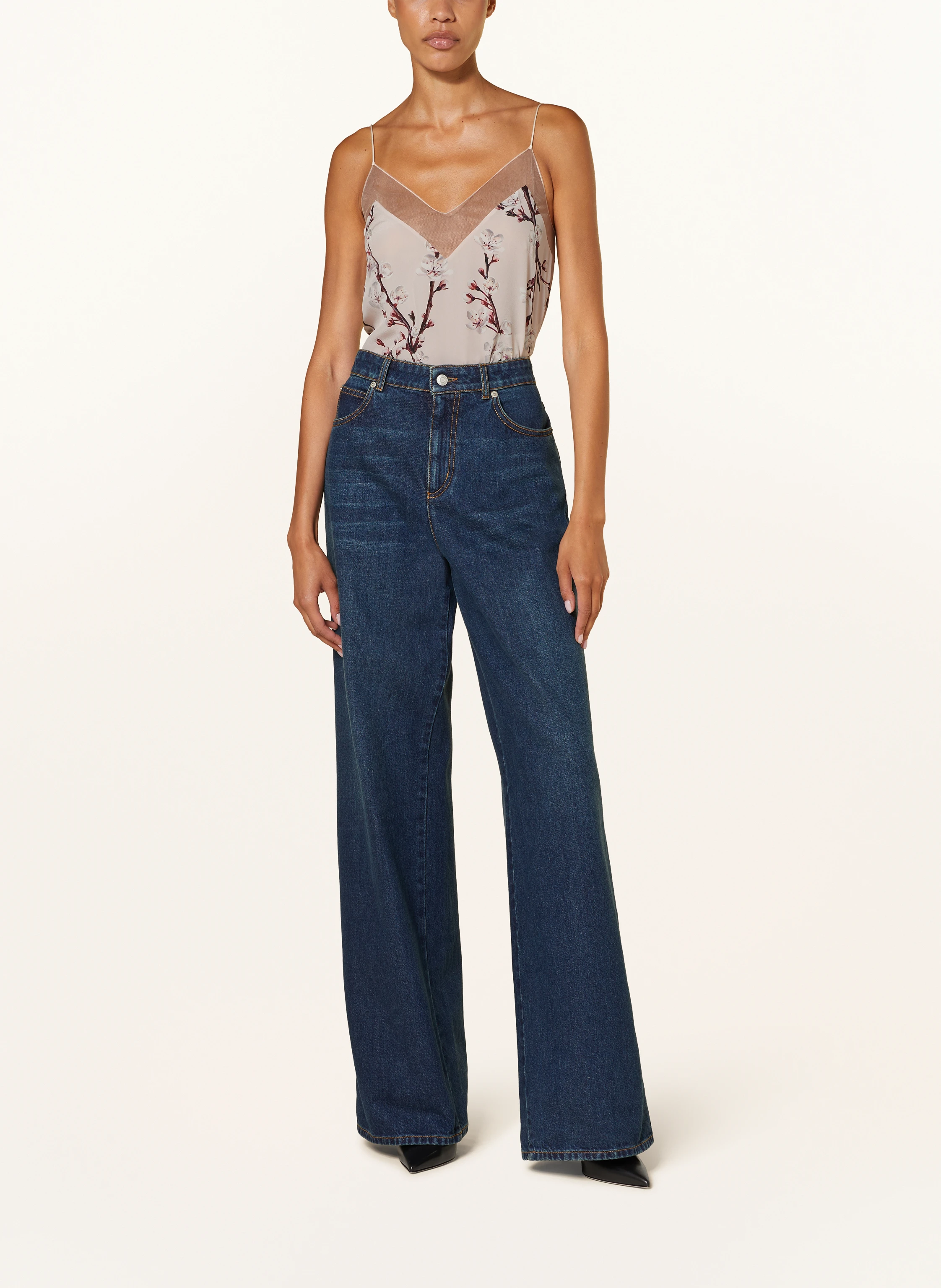 Alexander McQUEEN Seidentop