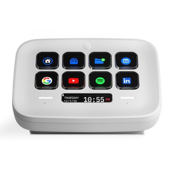 Elgato Stream Deck Neo Interface Touch de Controlo 8 Teclas LCD Personalizáveis