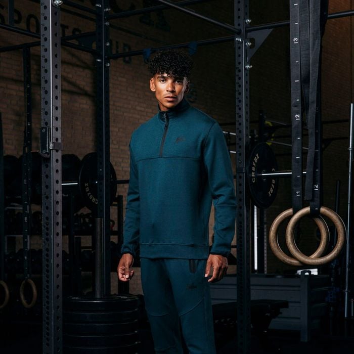 Malelions Sport Counter Half Zip Sweatshirt Heren