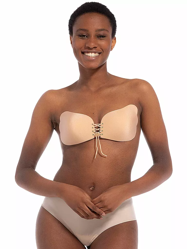 MAGIC BODYFASHION Va-Va-Voom Klebe-Push Up (Latte) beige