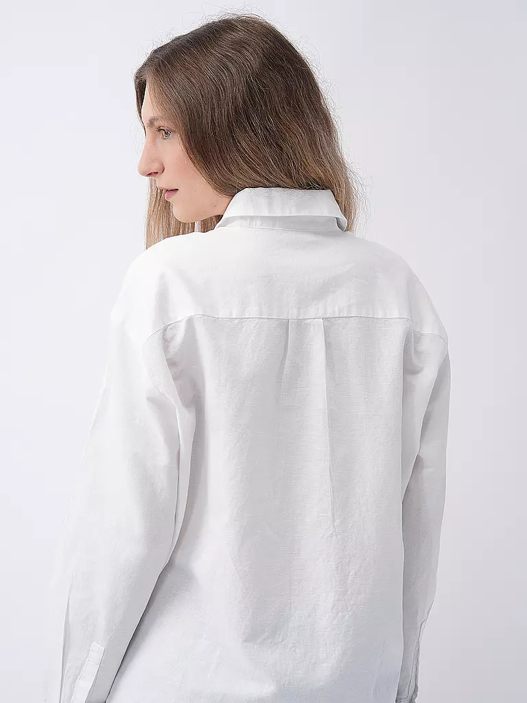 MARC O' POLO DENIM Hemdbluse  weiss