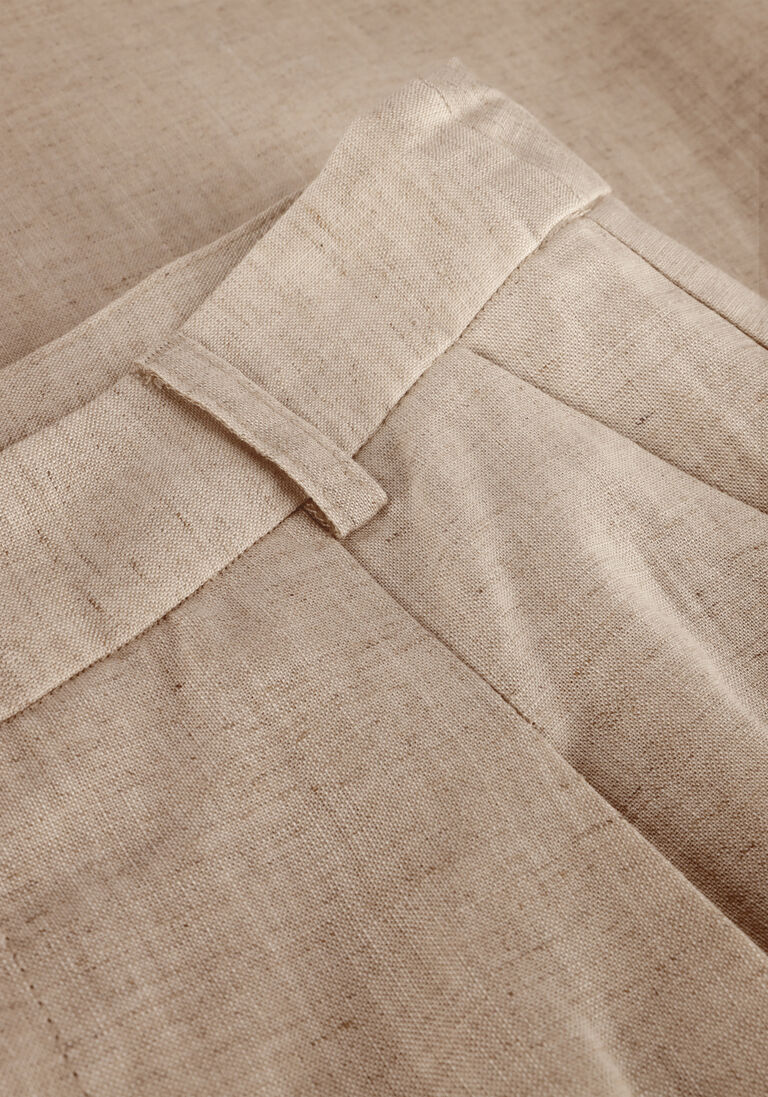 GESTUZ zand gestuz pantalon lizagz linen hw pants