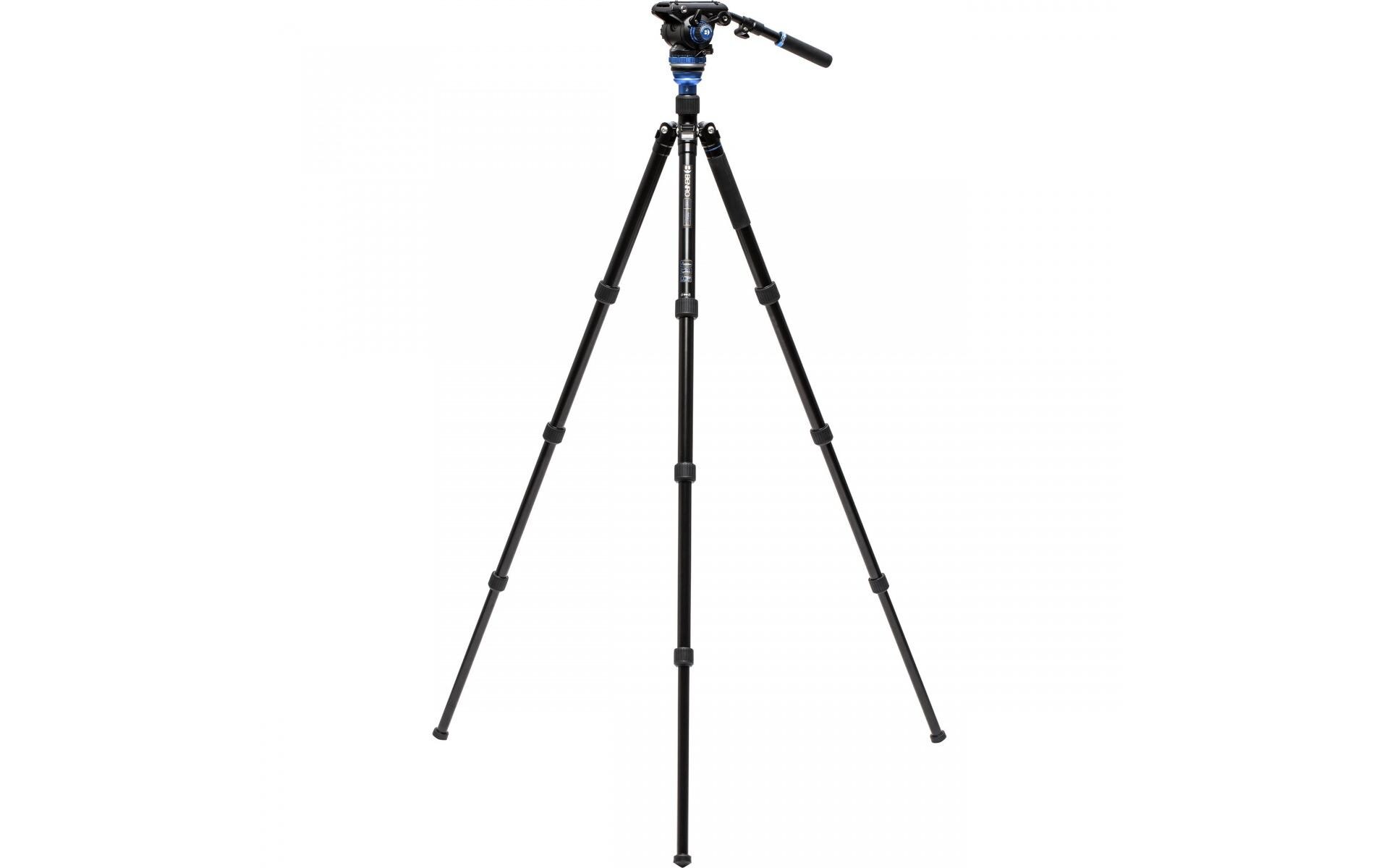 Videostativ Kit A3883TS6PRO Aero<br>Videostativ-Kit mit Kopf, Schnellwechselplatte, Schwenkarm und Tragetasche