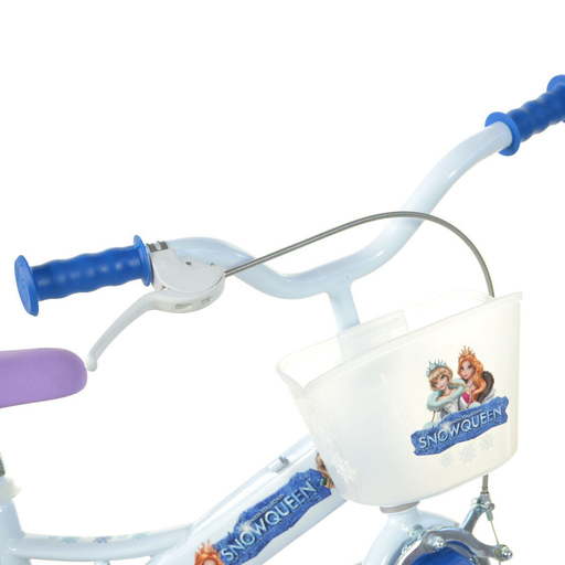 Bicicleta infantil Snow Queen de 30 cm (12 polegadas) para meninas de 3 a 5 anos.