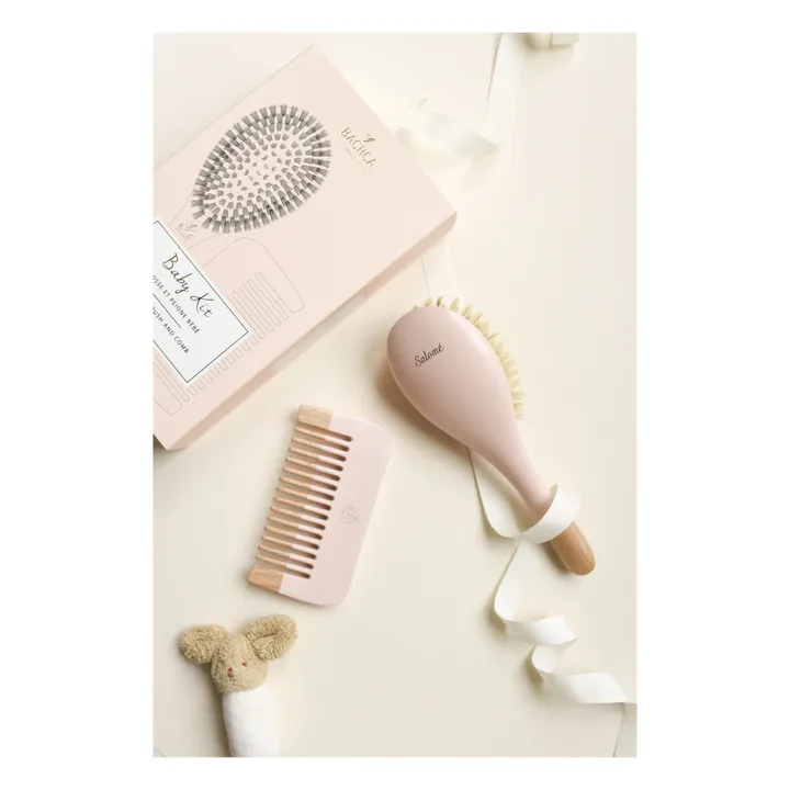 Bachca Coffret cheveux bébé | Rose