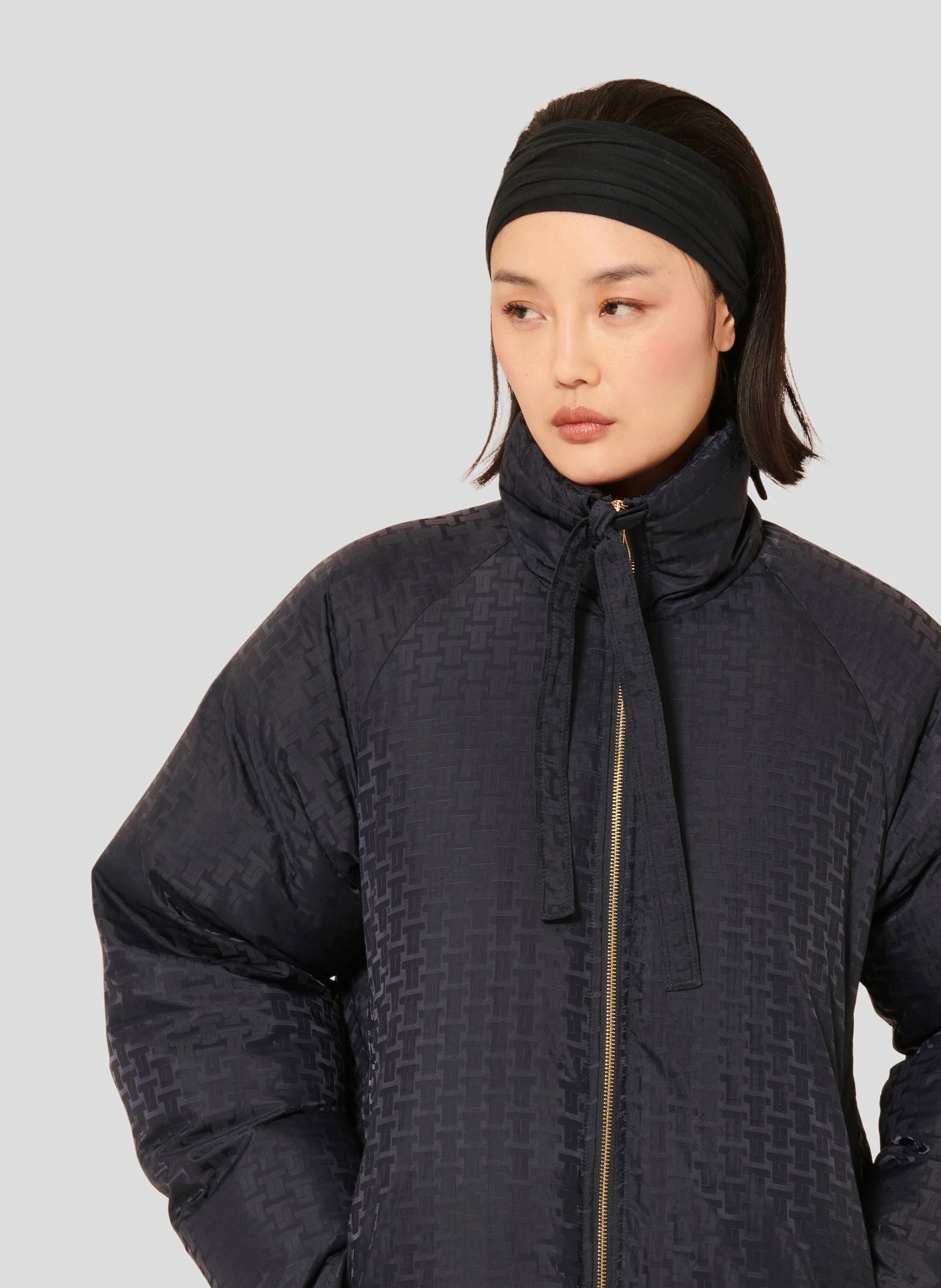 DUNE - Doudoune oversize col montant | Bleu