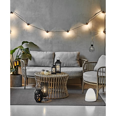 Vilma Solcelle fakkel 78 cm - sort