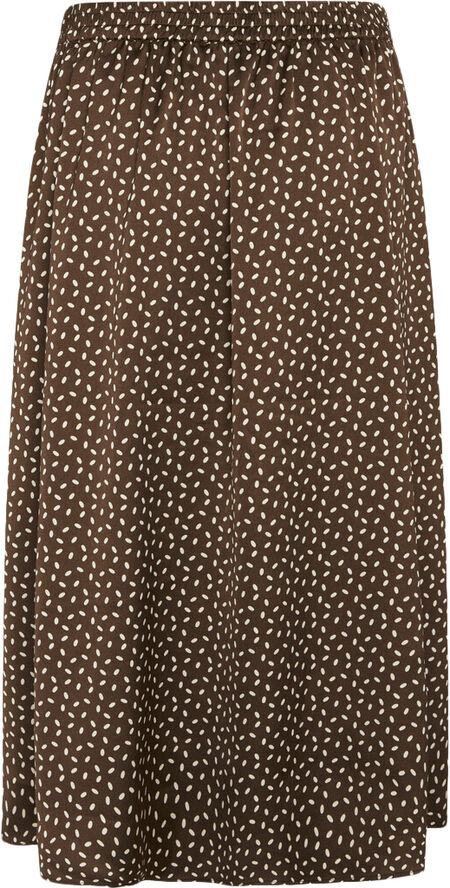 Bruuns Bazaar AcaciaBBAmattas skirt Brown/cream dot p