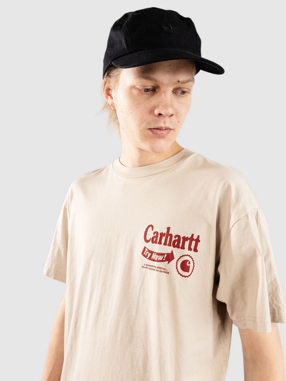Carhartt WIP Catalogue T-Shirt fleur de sel/desire