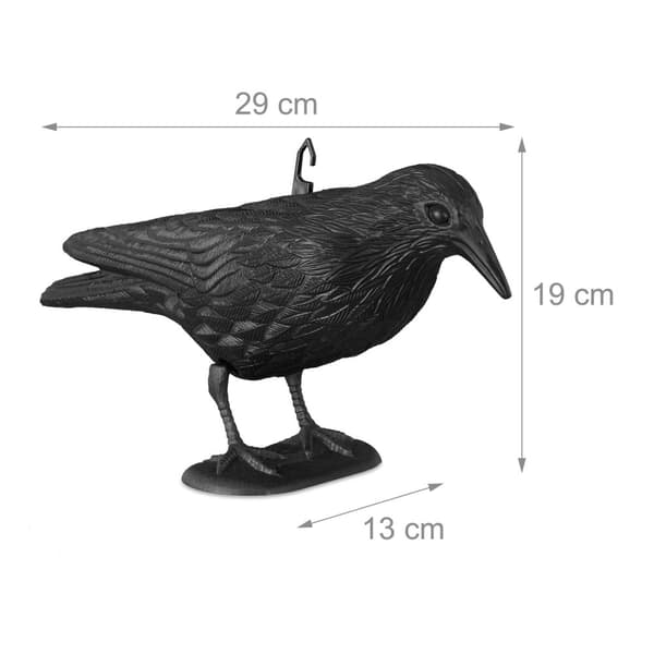 Scarecrow Crow sett med 3