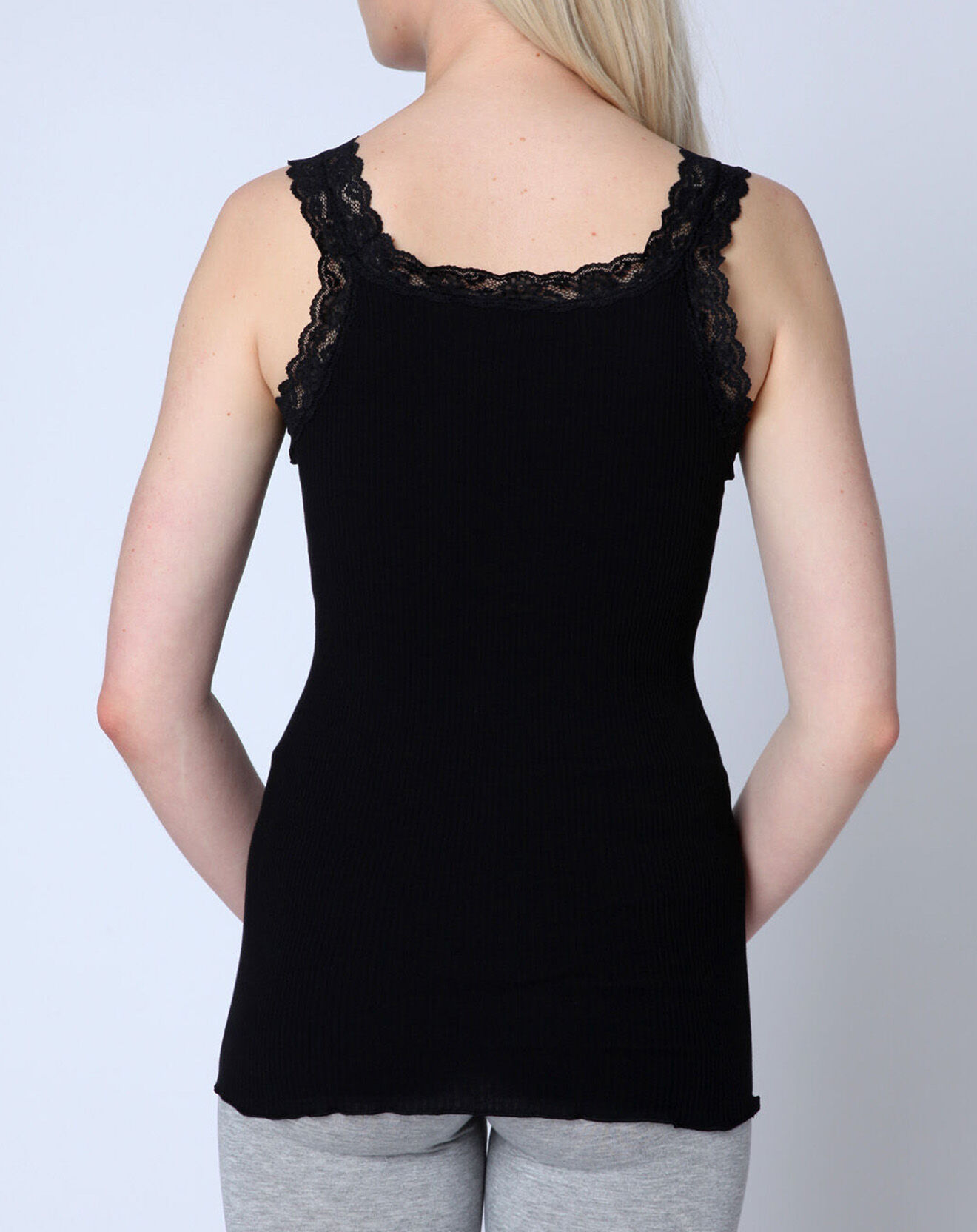 Mare Top en Coton dentelle noir