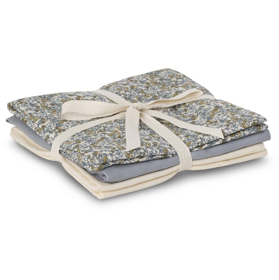 That's Mine - Bora Muslin Cloth 3-pack Blå Buket