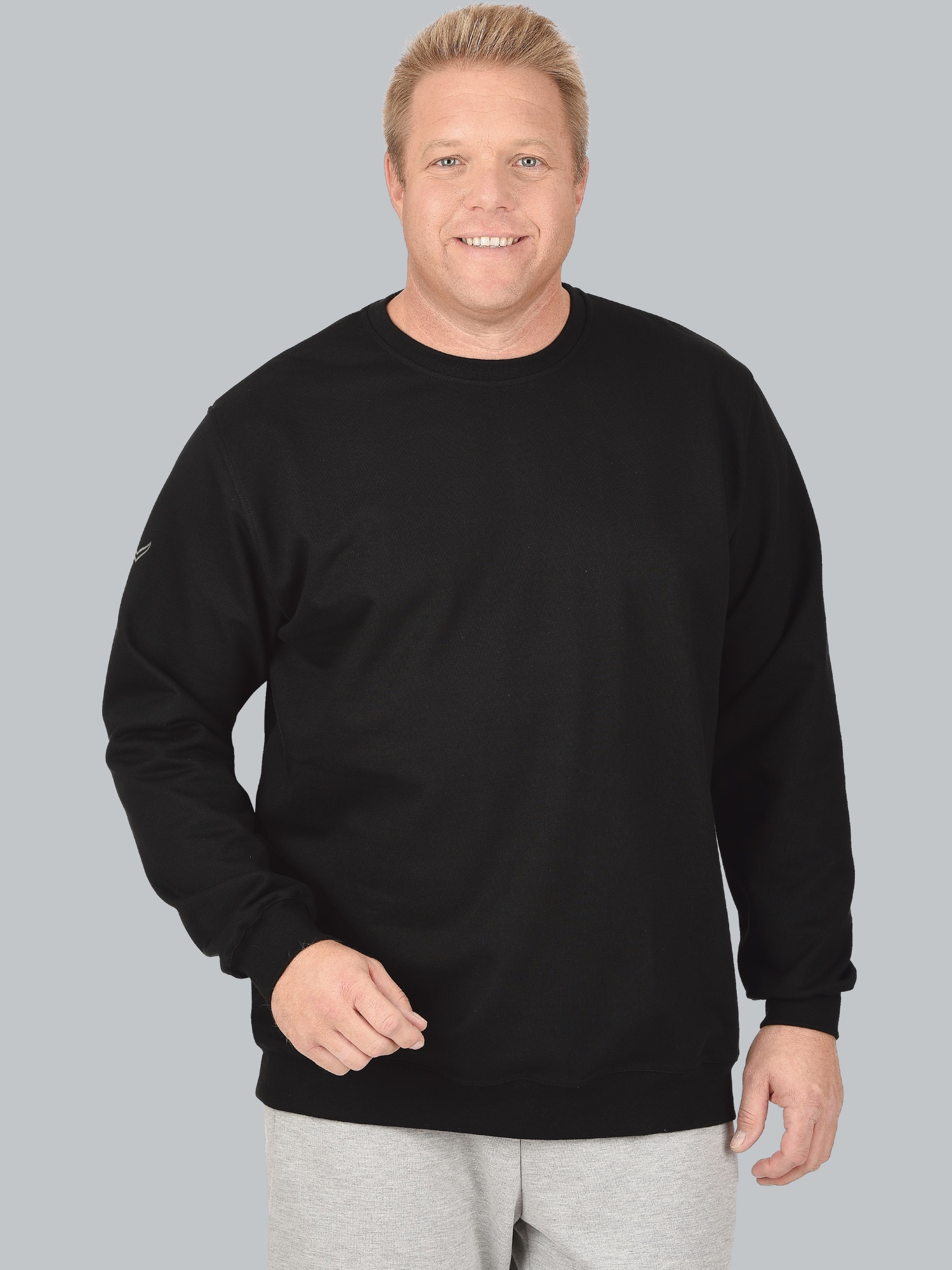 Sweatshirt aus Biobaumwolle Schwarz
