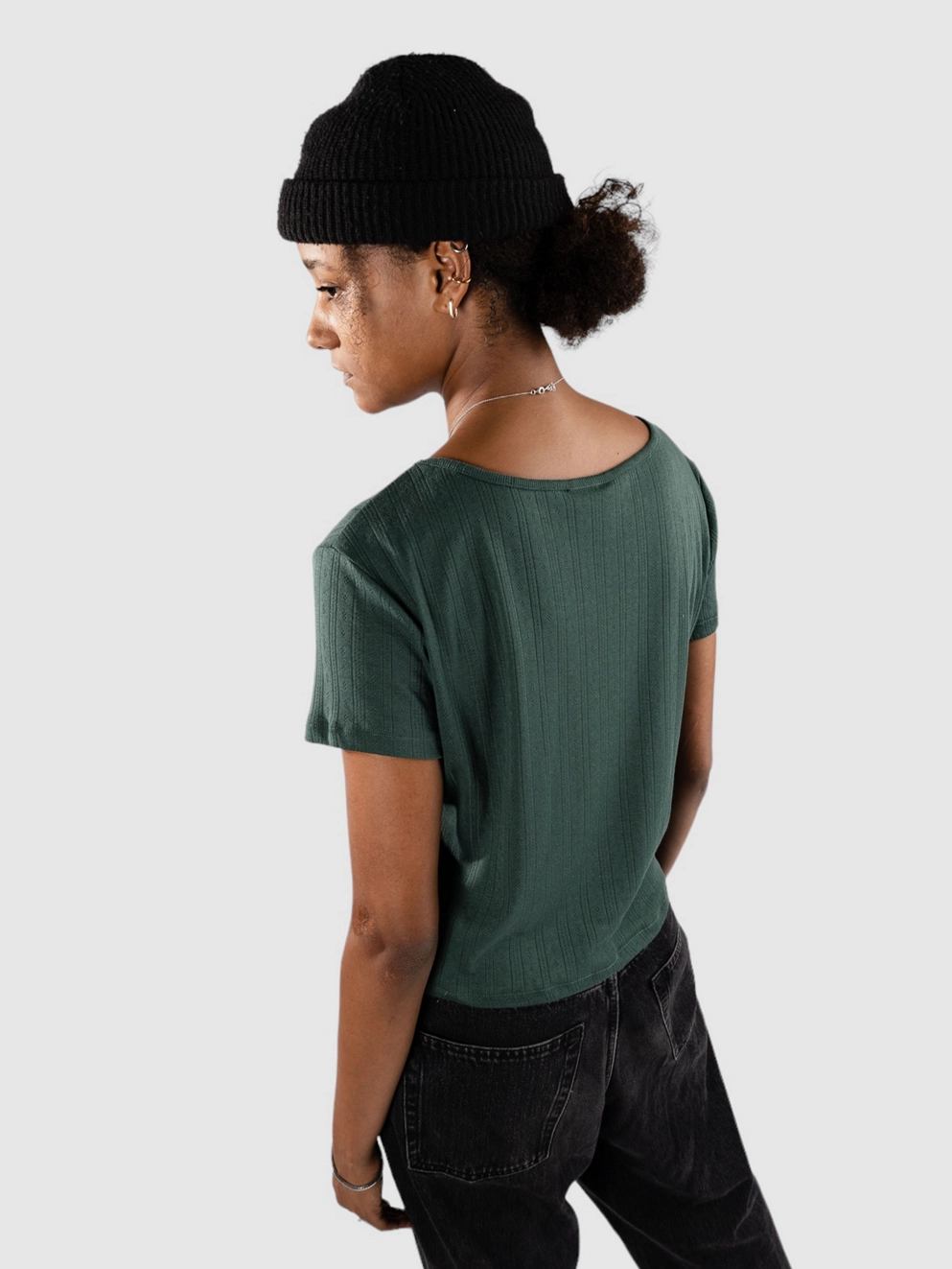 Quiksilver Uni Fabric Interest T-Shirt forest